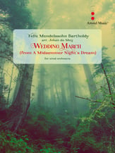 Wedding March from A Midsummer Night's Dream Concert Band sheet music cover